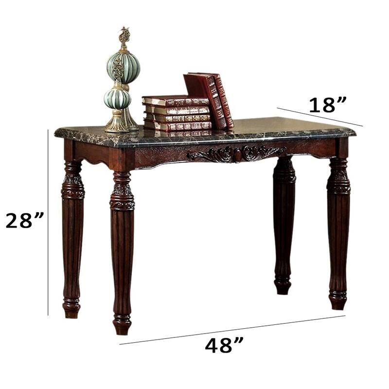Brampton Traditional Style Sofa Table