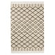 preview thumbnail 6 of 25, Nourison Moroccan Shag Geometric Area Rug 3' 11" x 6' 7" - Cream - Runner/Rectangle