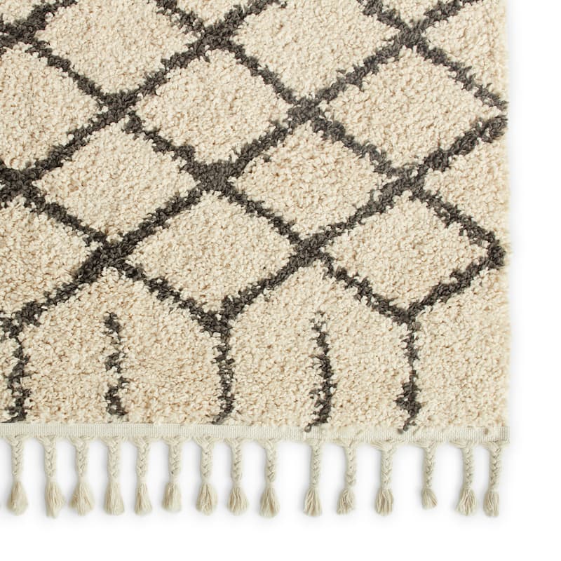 Nourison Moroccan Shag Geometric Area Rug