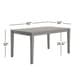 preview thumbnail 20 of 27, Wilmington II 60-inch Rectangular Dining Table by iNSPIRE Q Classic