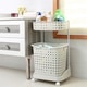 2 Tier Plastic Laundry Basket with Wheels - On Sale - Bed Bath & Beyond ...