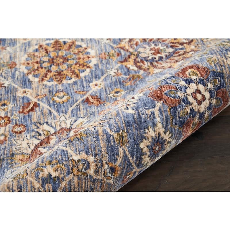 Nourison Reseda Traditional Floral Border Area Rug