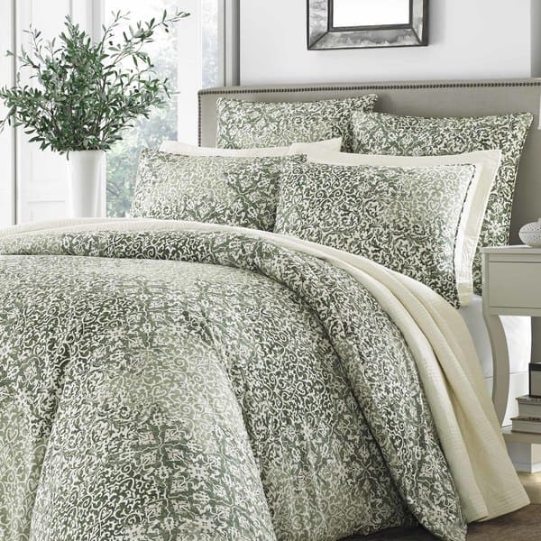 Shop Stone Cottage Abingdon King Size Comforter Set In Green As