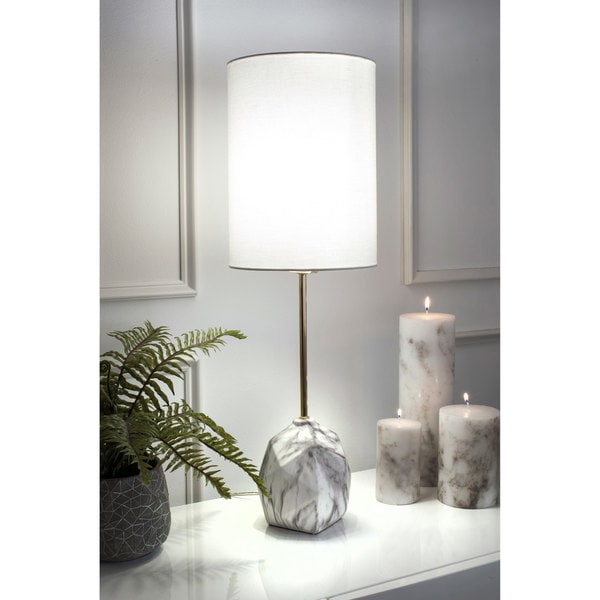 Watch Hill 27" Maya Ceramic Linen Shade Table Lamp