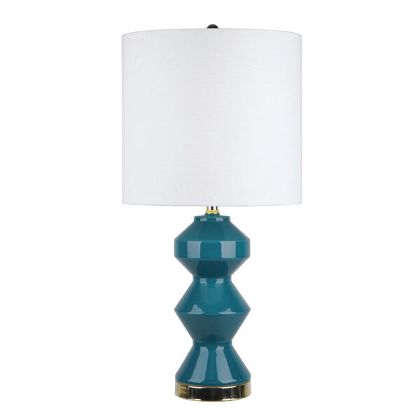 teal lamp shade for table lamp