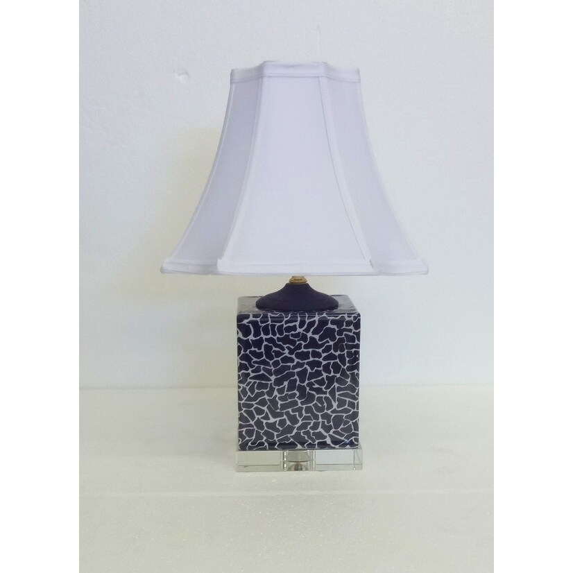 leopard print table lamp