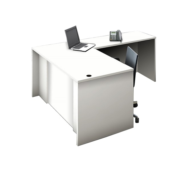Reception Center Furniture 2pc Complete Group Model O4M1E5G1A Contemporary White color. Refresh Your Reception Area.