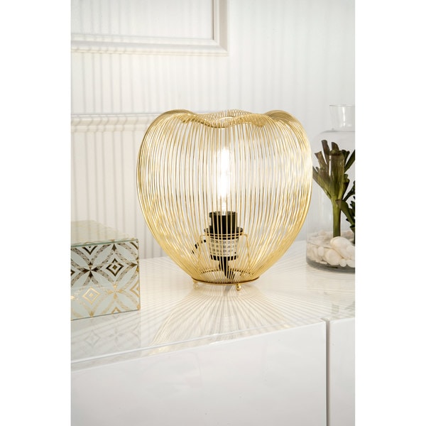 heart table lamp