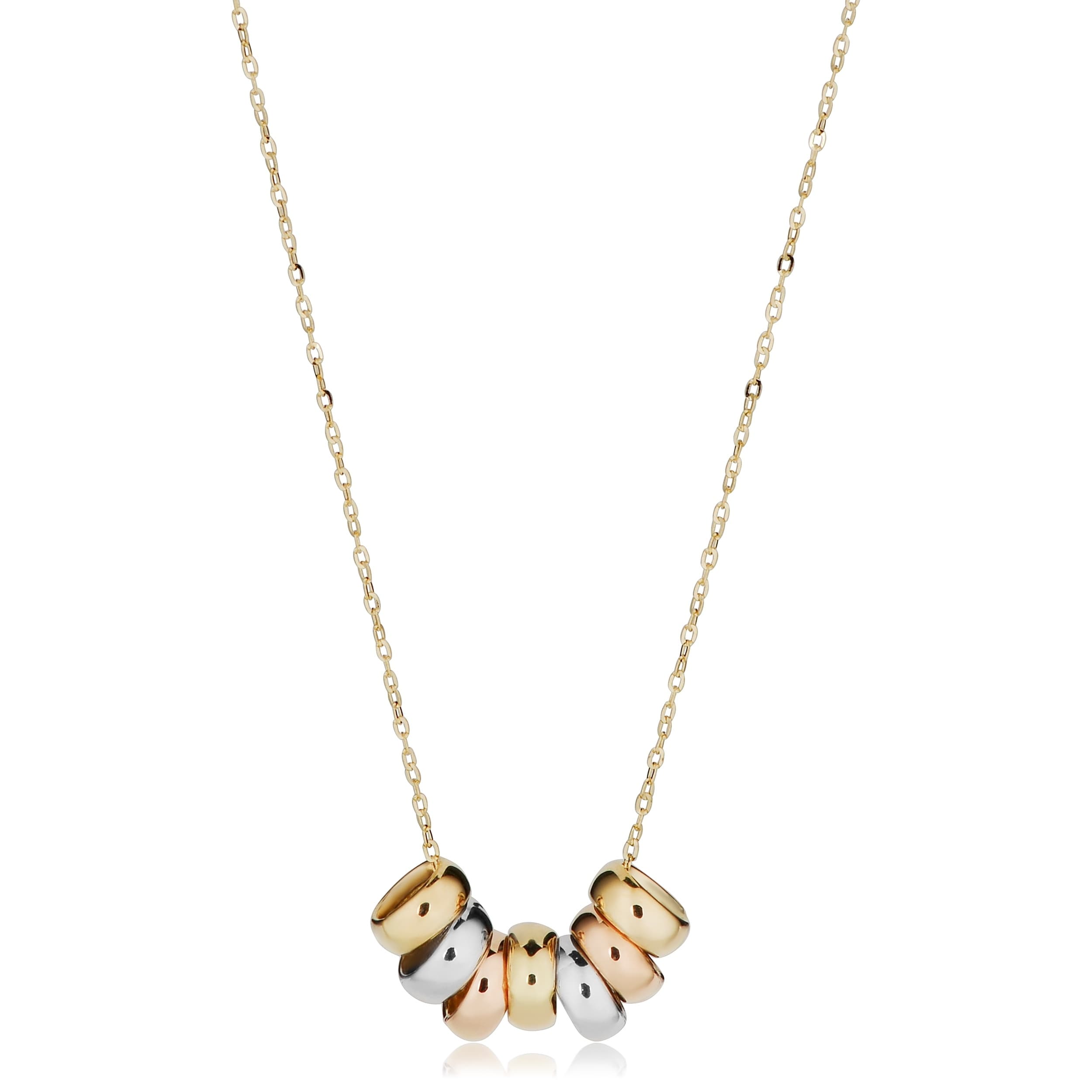 Prouds 7 Lucky Rings Necklace 2024 www.epicamlv