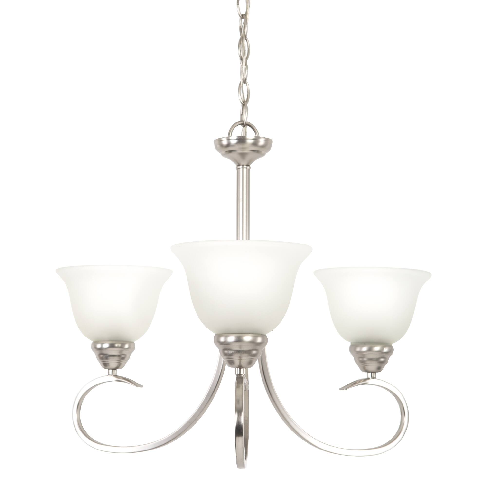Yosemite Home DÃƒÂ©cor Ribbon Fall Collection Three Light Chandelier (Ribbon Fall Collection) - Chandeliers For Bedrooms by Overstock.com