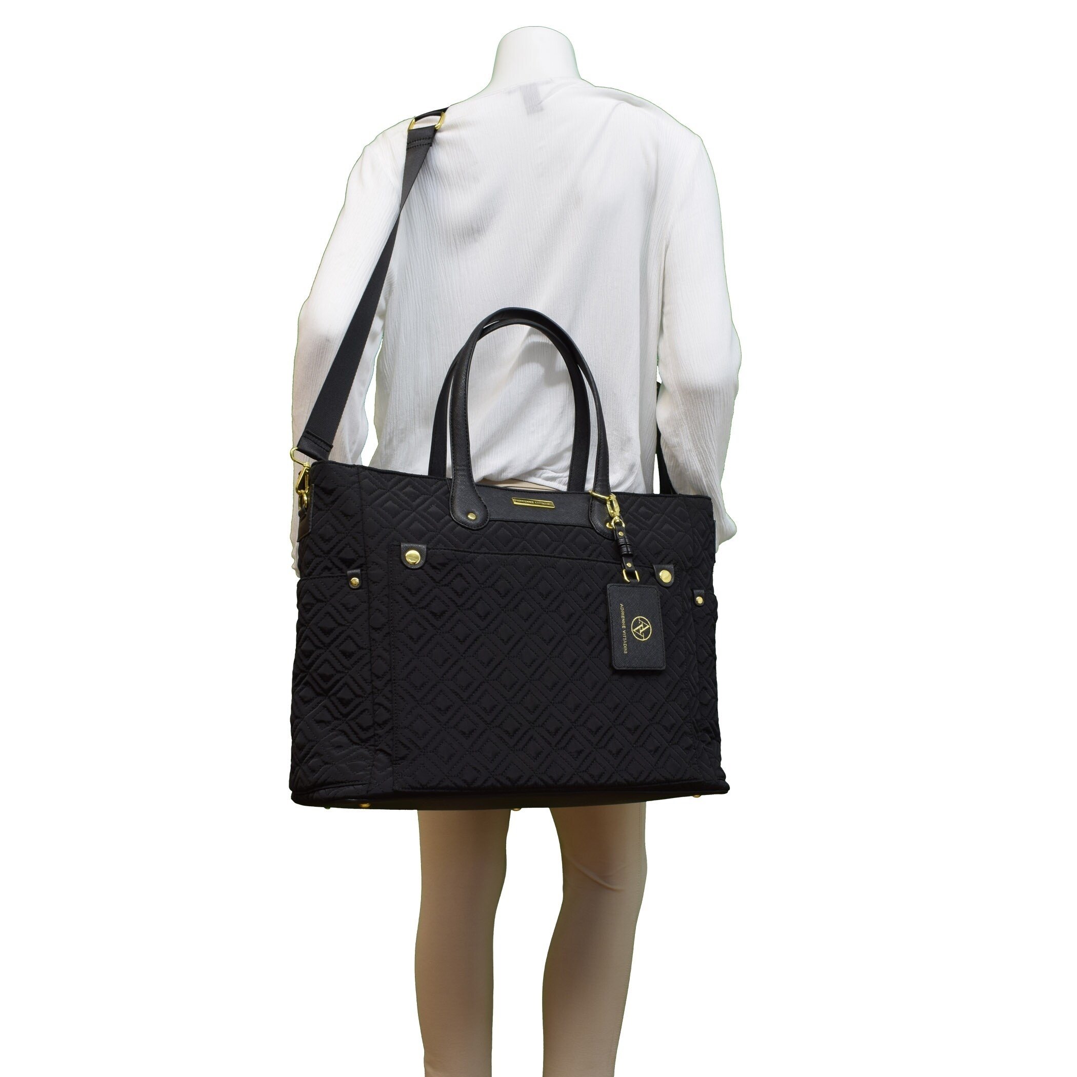 adrienne vittadini laptop bag