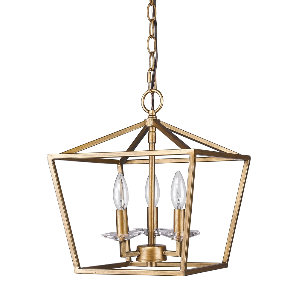 antique gold pendant light