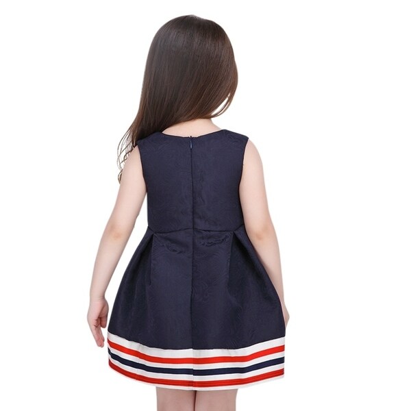 navy blue dress for girl