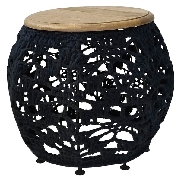 Renwil Lavina Mango Wood Accent Table