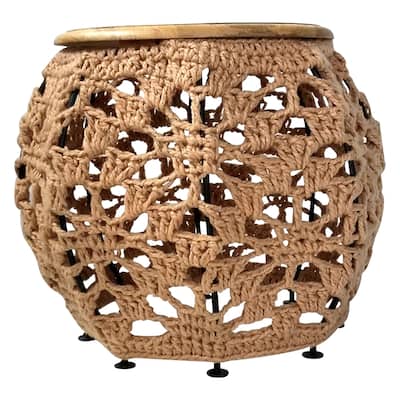 Renwil Doris Mango Wood Accent Table