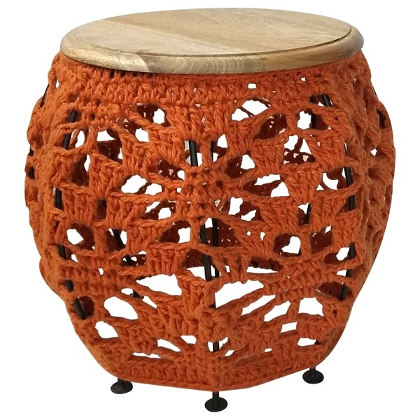 Renwil Imogen Mango Wood Accent Table