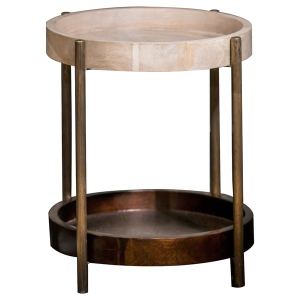 Renwil Sidney Mango Wood Accent Table
