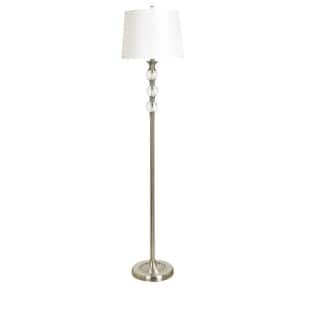 Crystal Floor Lamps Online At Our Best Lighting Shira Crystal And Metal 61 5 Floor Lamp