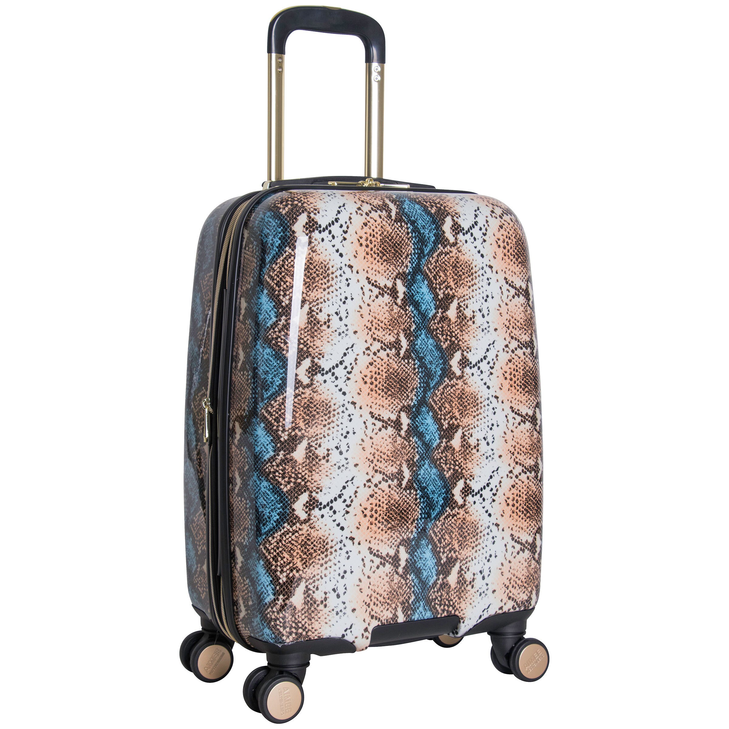 printed carry on luggage