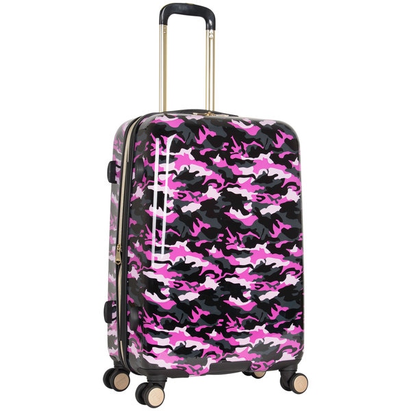camo suitcase with wheels