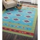 preview thumbnail 15 of 32, Nourison Baja Diamond Southwestern Fringe Area Rug
