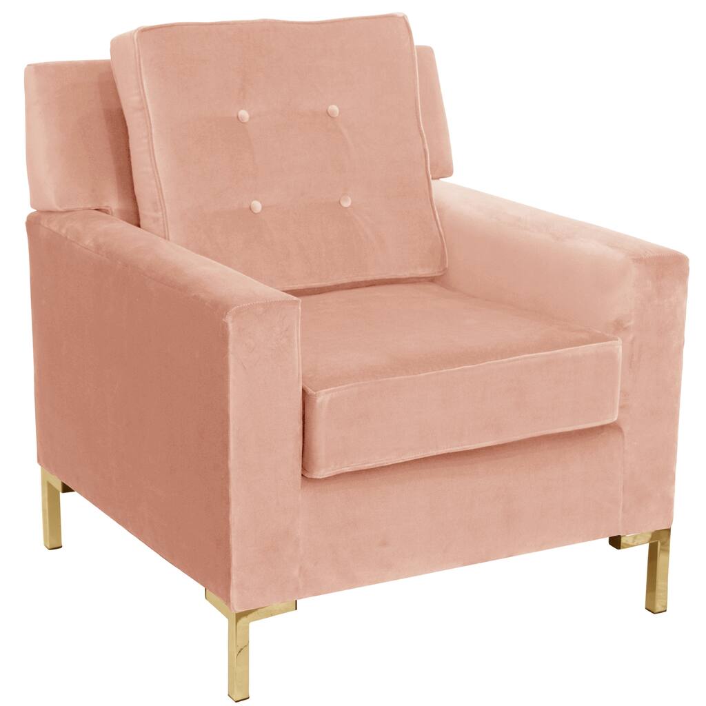 Skyline Furniture Accent Chair in Velvet - N/A
