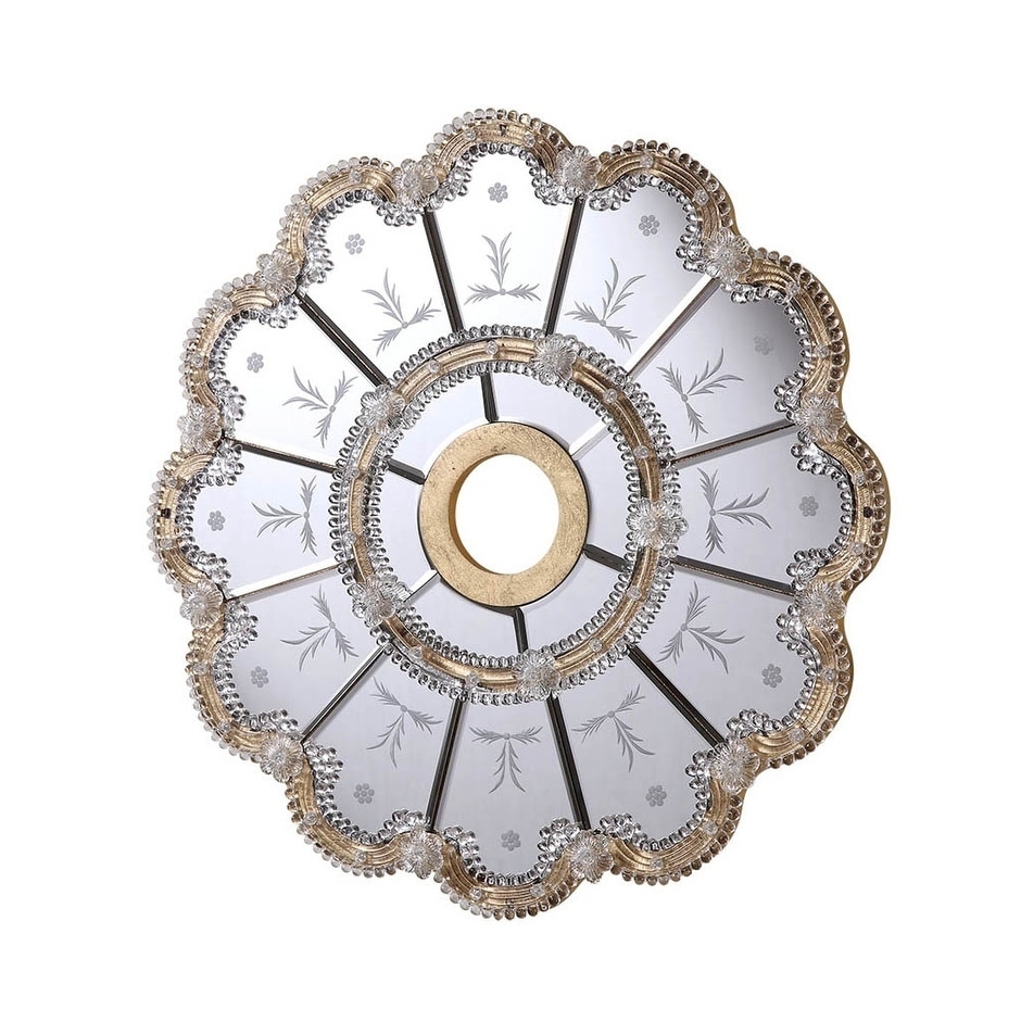 Featured image of post Mirrored Ceiling Medallion / Check out our ceiling medallion selection for the very best in unique or custom, handmade pieces from our chandeliers shops.