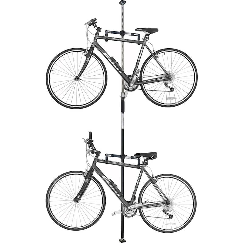 Stoneman Sports Q-Rak Floor To Ceiling Bike Rack - Black