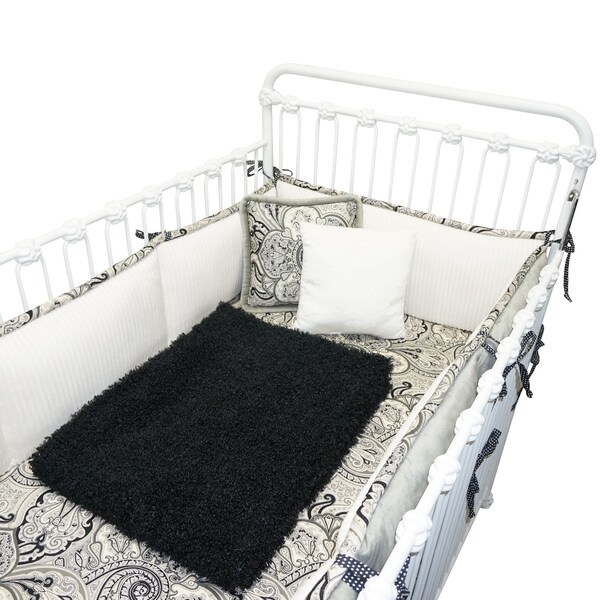 paisley crib bedding sets