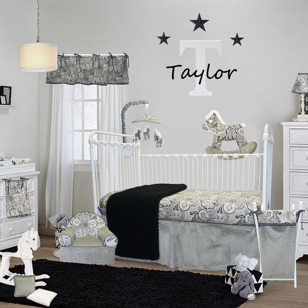 Shop Cotton Tale Designs Taylor Grey and Black Paisley ...