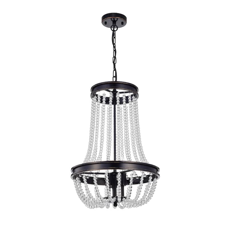Elisedd 3-Light 15-Inch Vase Chandelier