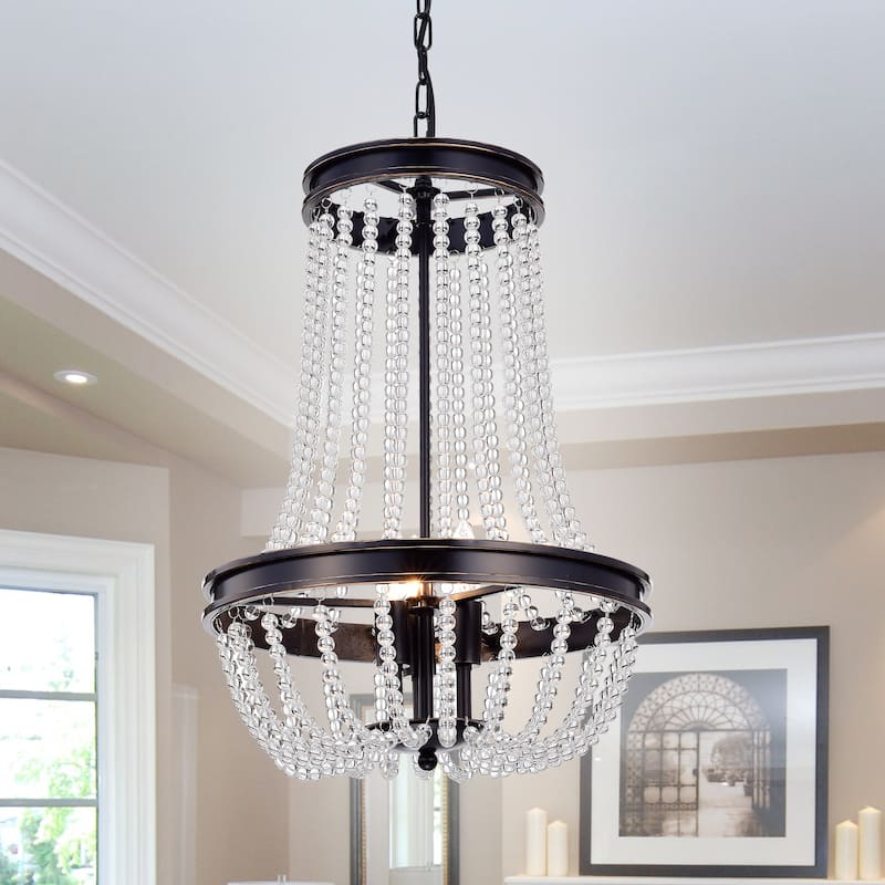 Elisedd 3-Light 15-Inch Vase Chandelier