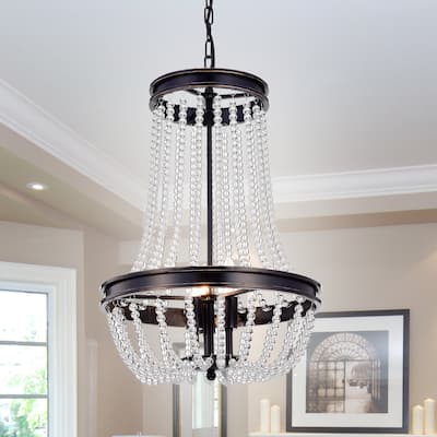 Elisedd 3-Light 15-Inch Vase Chandelier