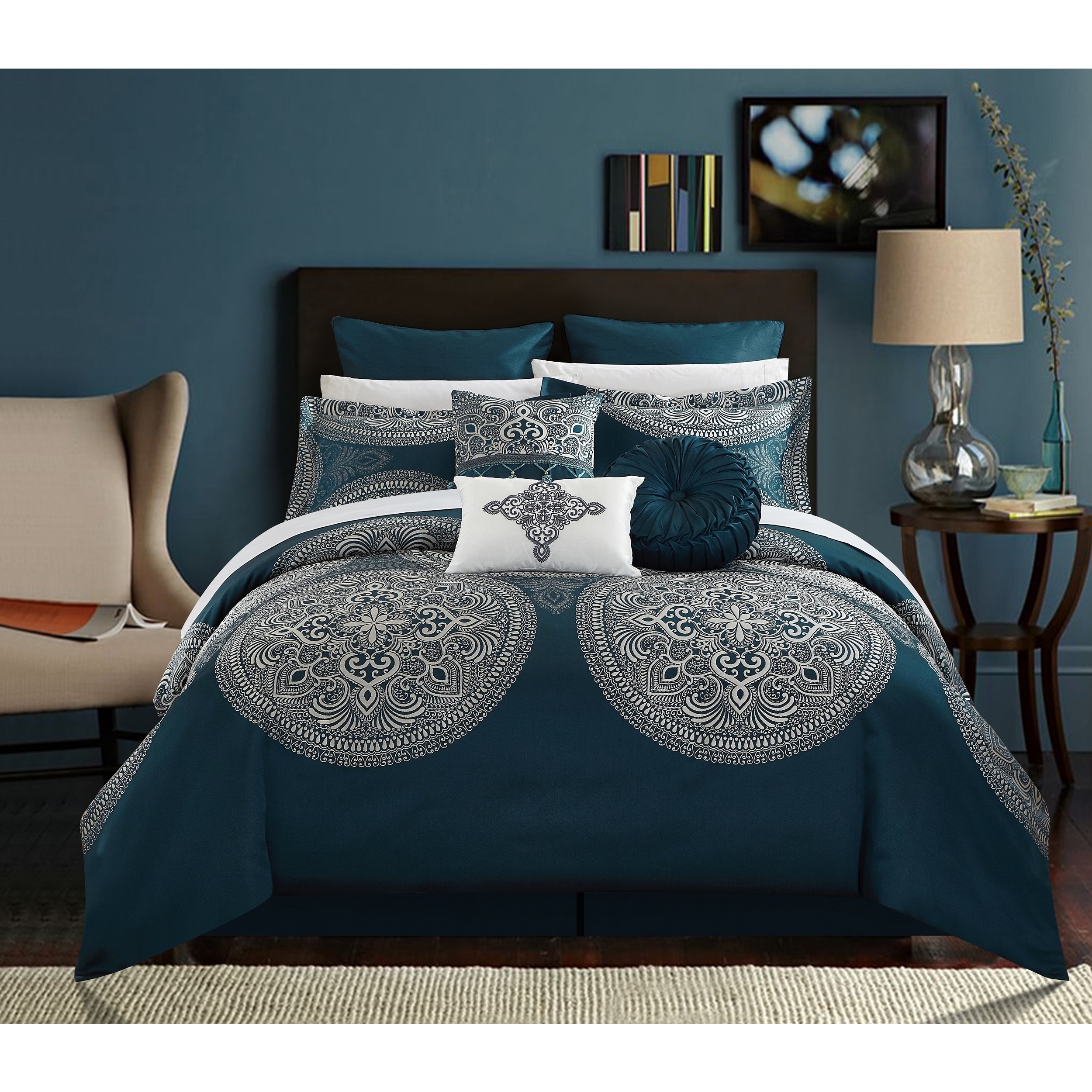 teal bedding sets