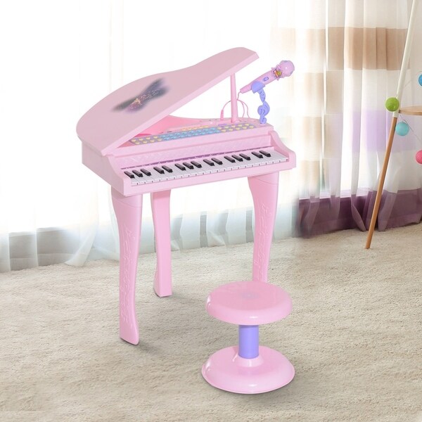 pink toy piano