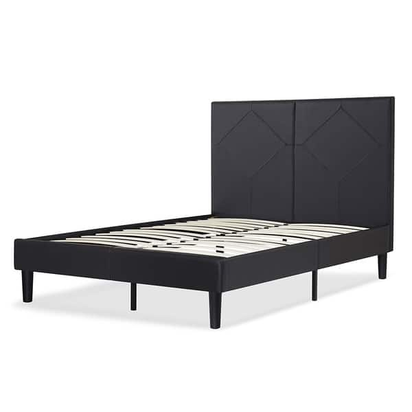 Shop Sleeplanner 14 Inch Queen Size Upholstered Bed Frame