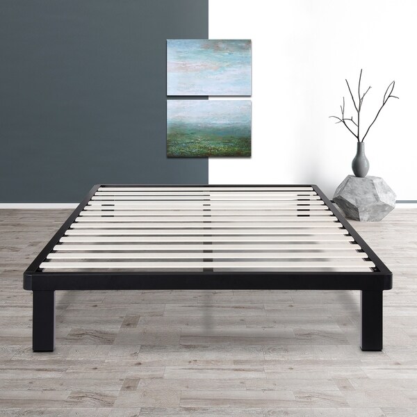 Shop Sleeplanner 14-inch King-Size Dura Metal Bed Frame ...