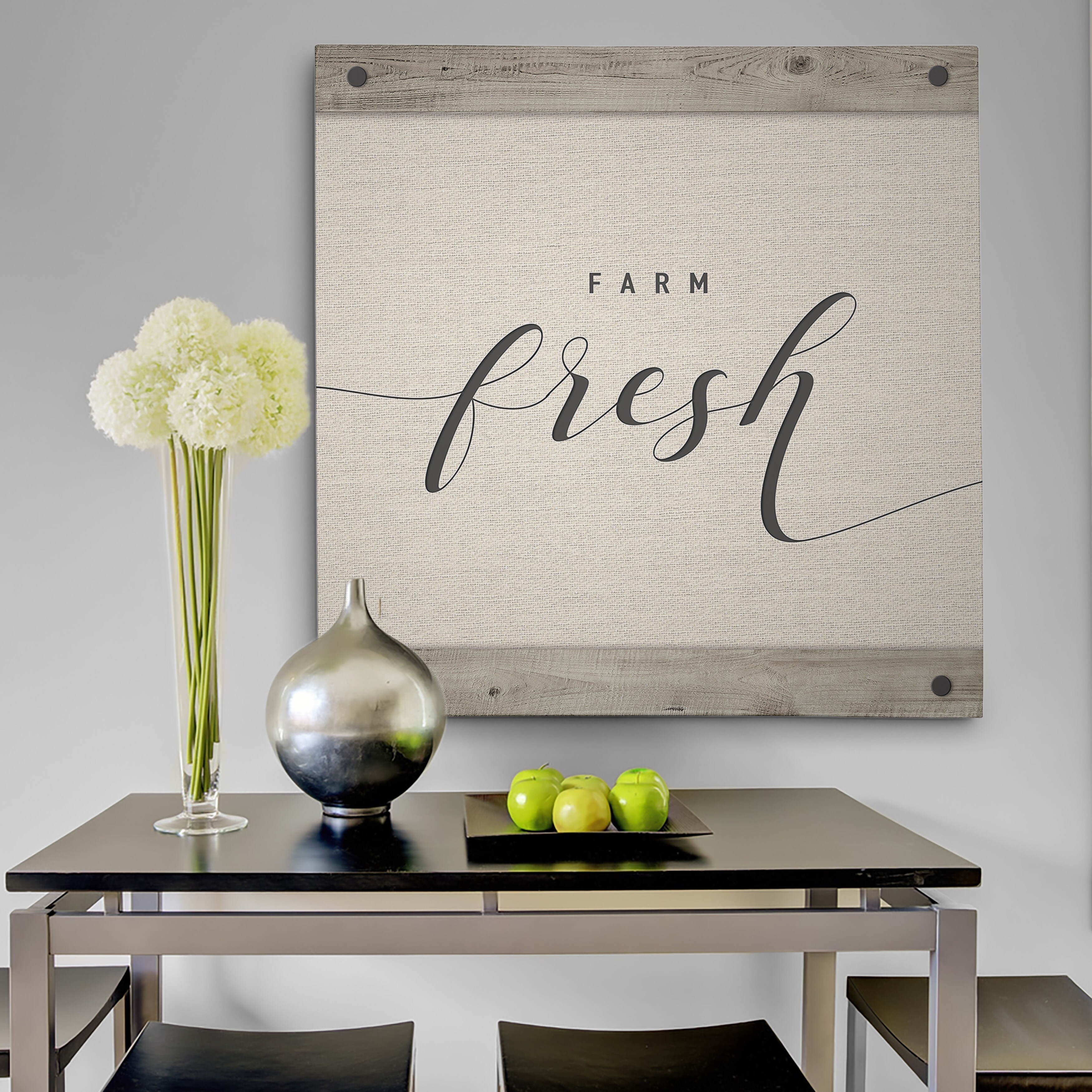 Farm Fresh - Premium Gallery Wrapped Canvas - 4 Sizes  Small