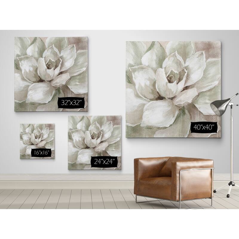 Hazy Summer Succulent - Premium Gallery Wrapped Canvas - 4 Sizes Available