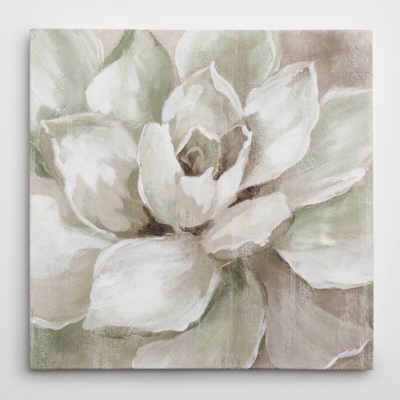 Hazy Summer Succulent - Premium Gallery Wrapped Canvas - 4 Sizes Available