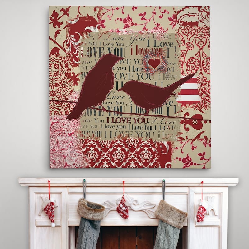 VALENTINES I - Premium Gallery Wrapped Canvas - 4 Sizes Available