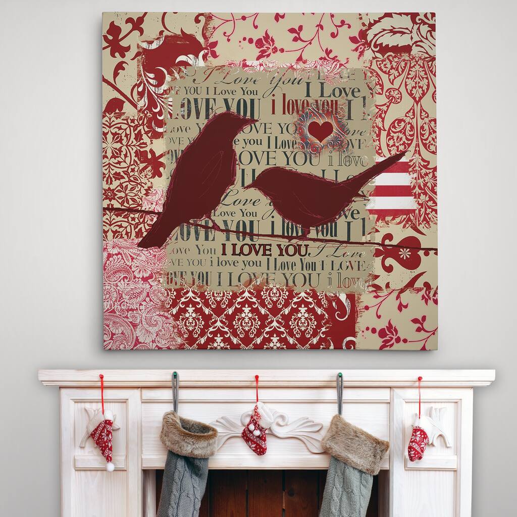 VALENTINES I - Premium Gallery Wrapped Canvas - 4 Sizes Available