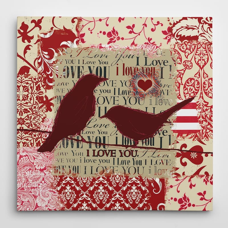 VALENTINES I - Premium Gallery Wrapped Canvas - 4 Sizes Available