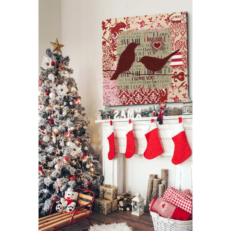 VALENTINES I - Premium Gallery Wrapped Canvas - 4 Sizes Available