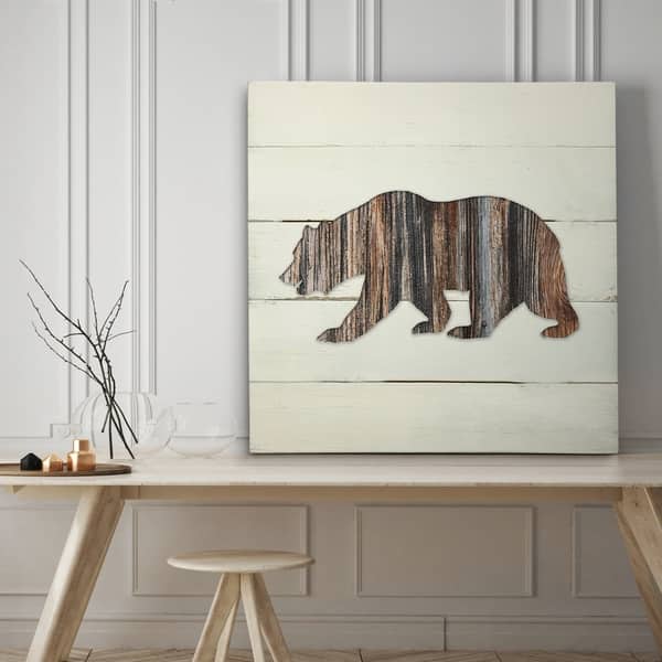 Woodland Bear - Premium Gallery Wrapped Canvas - 4 Sizes Available ...