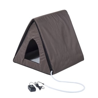 heated a frame cat house