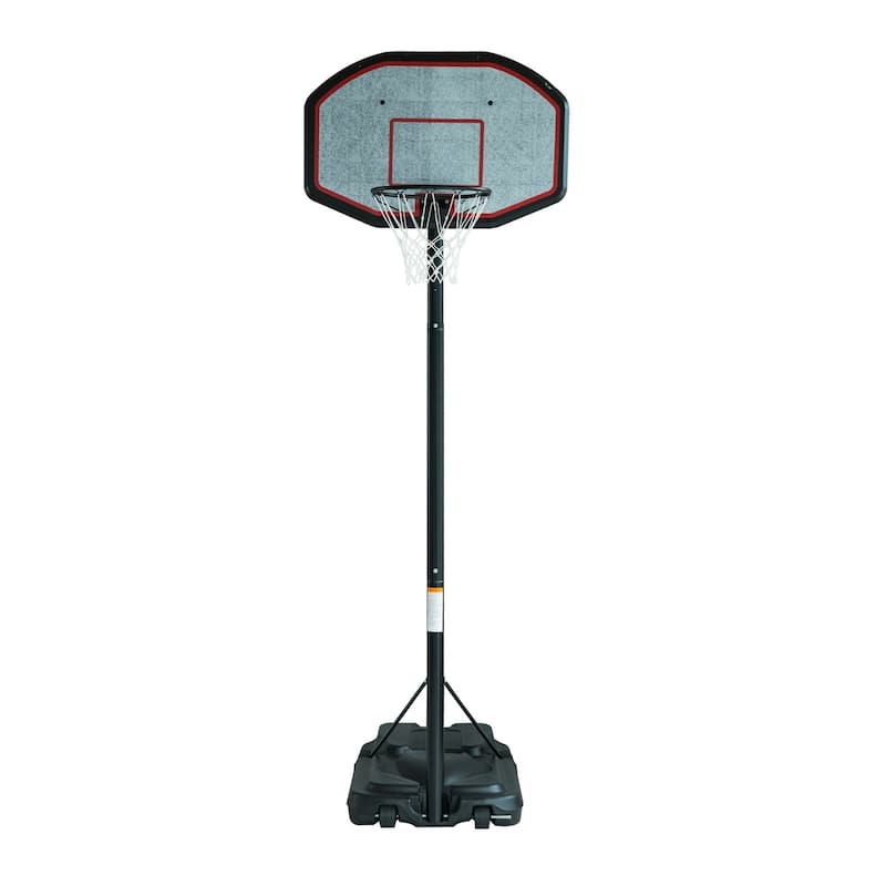 Aosom Backboard, 6.3' - 8.3' Height Adjustable Portable Basketball Hoop System