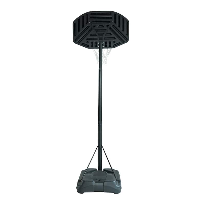 Aosom Backboard, 6.3' - 8.3' Height Adjustable Portable Basketball Hoop System