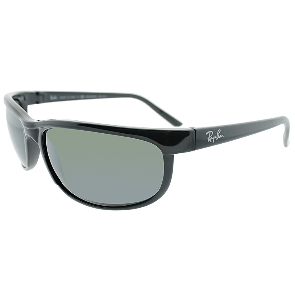 Ray Ban Sport Rb 27 601 W1 Unisex Black Frame Grey Mirrord Polarized Lens Sunglasses Overstock