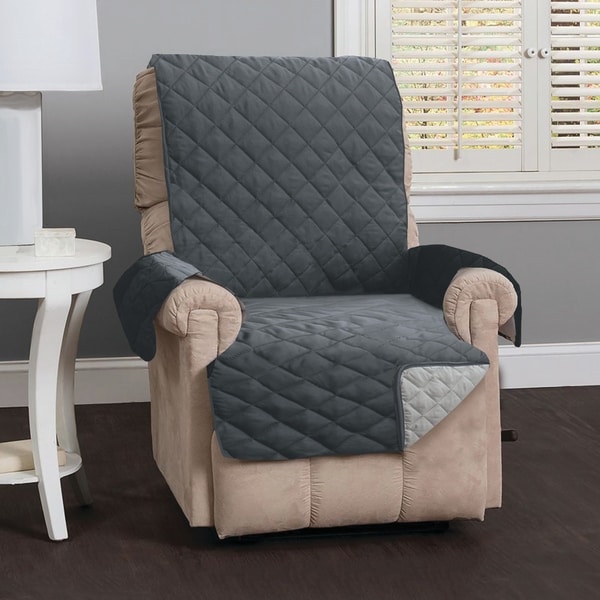 Home Fashion Designs Kaylee Collection Quilted Reversible Recliner Protector. Opens flyout.